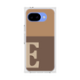 プレミアムスクエアケース［ オリジナル - initial two tone - E brown ］