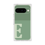 プレミアムスクエアケース［ オリジナル - initial two tone - E green ］