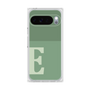 プレミアムスクエアケース［ オリジナル - initial two tone - E green ］