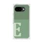 プレミアムスクエアケース［ オリジナル - initial two tone - E green ］