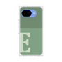 プレミアムスクエアケース［ オリジナル - initial two tone - E green ］