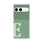 プレミアムスクエアケース［ オリジナル - initial two tone - E green ］