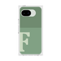 プレミアムスクエアケース［ オリジナル - initial two tone - F green ］