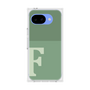 プレミアムスクエアケース［ オリジナル - initial two tone - F green ］