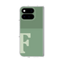プレミアムスクエアケース［ オリジナル - initial two tone - F green ］
