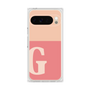 プレミアムスクエアケース［ オリジナル - initial two tone - G pink ］
