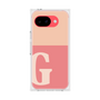 プレミアムスクエアケース［ オリジナル - initial two tone - G pink ］