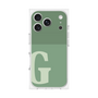 プレミアムスクエアケース［ オリジナル - initial two tone - G green ］
