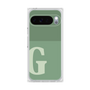プレミアムスクエアケース［ オリジナル - initial two tone - G green ］