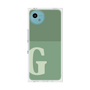 プレミアムスクエアケース［ オリジナル - initial two tone - G green ］