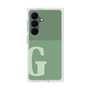 プレミアムスクエアケース［ オリジナル - initial two tone - G green ］