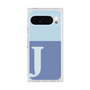 プレミアムスクエアケース［ オリジナル - initial two tone - J blue ］