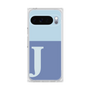 プレミアムスクエアケース［ オリジナル - initial two tone - J blue ］