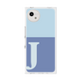 プレミアムスクエアケース［ オリジナル - initial two tone - J blue ］