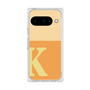プレミアムスクエアケース［ オリジナル - initial two tone - K orange ］