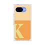 プレミアムスクエアケース［ オリジナル - initial two tone - K orange ］