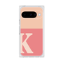 プレミアムスクエアケース［ オリジナル - initial two tone - K pink ］