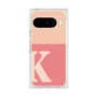 プレミアムスクエアケース［ オリジナル - initial two tone - K pink ］