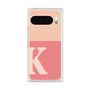 プレミアムスクエアケース［ オリジナル - initial two tone - K pink ］
