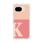 プレミアムスクエアケース［ オリジナル - initial two tone - K pink ］