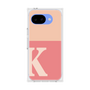 プレミアムスクエアケース［ オリジナル - initial two tone - K pink ］