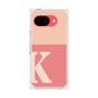 プレミアムスクエアケース［ オリジナル - initial two tone - K pink ］