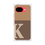 プレミアムスクエアケース［ オリジナル - initial two tone - K brown ］