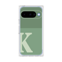 プレミアムスクエアケース［ オリジナル - initial two tone - K green ］