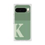 プレミアムスクエアケース［ オリジナル - initial two tone - K green ］