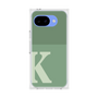 プレミアムスクエアケース［ オリジナル - initial two tone - K green ］