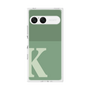 プレミアムスクエアケース［ オリジナル - initial two tone - K green ］