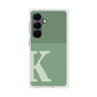 プレミアムスクエアケース［ オリジナル - initial two tone - K green ］
