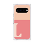 プレミアムスクエアケース［ オリジナル - initial two tone - L pink ］