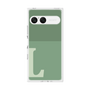 プレミアムスクエアケース［ オリジナル - initial two tone - L green ］