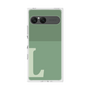 プレミアムスクエアケース［ オリジナル - initial two tone - L green ］