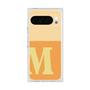 プレミアムスクエアケース［ オリジナル - initial two tone - M orange ］