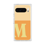 プレミアムスクエアケース［ オリジナル - initial two tone - M orange ］