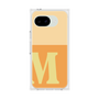 プレミアムスクエアケース［ オリジナル - initial two tone - M orange ］