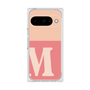 プレミアムスクエアケース［ オリジナル - initial two tone - M pink ］