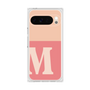 プレミアムスクエアケース［ オリジナル - initial two tone - M pink ］