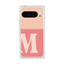 プレミアムスクエアケース［ オリジナル - initial two tone - M pink ］