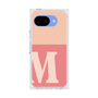 プレミアムスクエアケース［ オリジナル - initial two tone - M pink ］