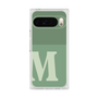プレミアムスクエアケース［ オリジナル - initial two tone - M green ］