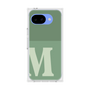プレミアムスクエアケース［ オリジナル - initial two tone - M green ］