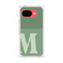 プレミアムスクエアケース［ オリジナル - initial two tone - M green ］
