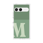 プレミアムスクエアケース［ オリジナル - initial two tone - M green ］