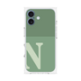プレミアムスクエアケース［ オリジナル - initial two tone - N green ］