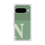 プレミアムスクエアケース［ オリジナル - initial two tone - N green ］