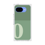 プレミアムスクエアケース［ オリジナル - initial two tone - O green ］