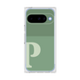 プレミアムスクエアケース［ オリジナル - initial two tone - P green ］